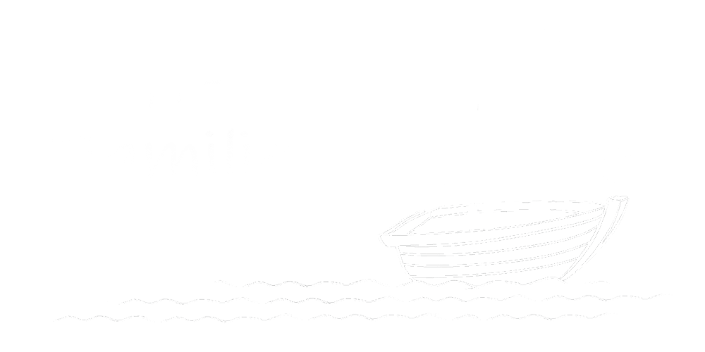 Logo Cruise4Life 1 weiß auf transparent breit